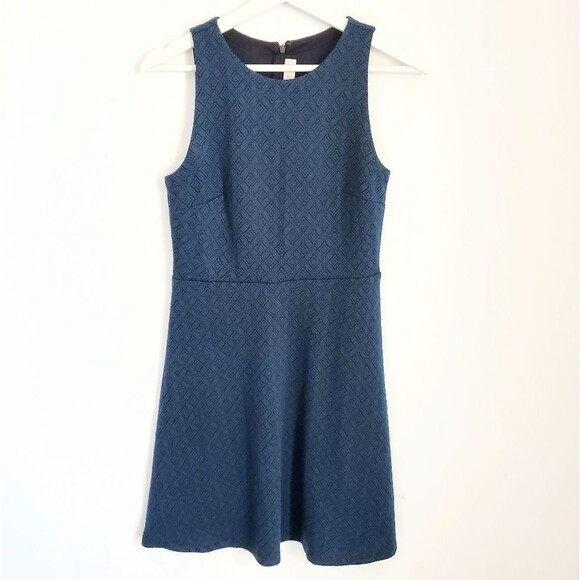 Loft Geometric Knit Dress Size 2 - Picture 1 of 4